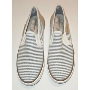Tommy Bahama Women's Sailor Striped Slip On Shoe~Size 7.5~EUC
